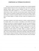 ENERGIA RENOVABLE EN MEXICO.