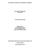 IDEA SOBRE PENSAMIENTO ECONOMICO