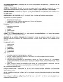 Derecho procesal fiscal. ACTIVIDAD FINANCIERA.- recaudación de los tributos, administración del patrimonio y distribución de las sumas recaudadas.