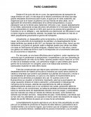 Ensayo sobre el paro camionero