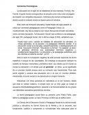 Corrientes Psicológicas. La educación en el siglo XX se estableció de dos maneras, Formal y No Formal