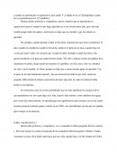 ¿Cuándo un aprendizaje es significativo para usted? y ¿Cuándo no lo es?