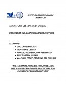 Histogramas, analisis y propuesta de mejora sobre emisiones producidas por fumardores dentro del ITM