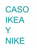 CASO IKEA Y NIKE