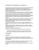 PRESABERES TRANSFERENCIA DE MOMENTUM