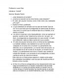 Literatura: “Axolotl”