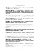 VOCABULARIO ADMINISTRACIÓN ARCHIVISTICA.