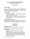 PROYECTO DE NEGOCIACIÓN EMPRESARIAL