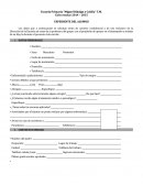 Encuesta socioeconomica.EXPEDIENTE DEL ALUMNO