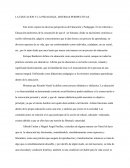 LA EDUCACION Y LA PEDAGOGIA- DIVERSAS PERSPECTIVAS.