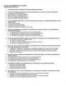 TALLER DE FUNDAMENTOS DE ECONOMIA PREGUNTAS DE PRACTICA