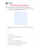 Interactuar con el Sistema Operativo