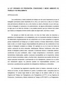 TRABAJO LOPCYMAT Y REGLAMENTO