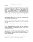 Breve historia clínica del libro Santa