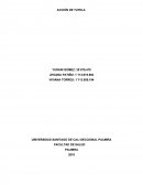 Trabajo presentado con el fin implementar por medio de un ejemplo la elaboración de una acción de tutela.
