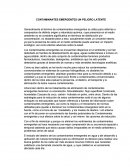 CONTAMINANTES EMERGENTES UN PELIGRO LATENTE