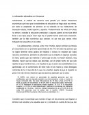 La situación educativa en Veracruz