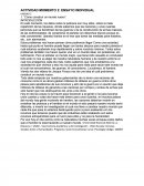 Actividad Cómo construir un mundo nuevo