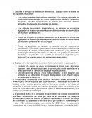 Describa el principio de distribución diferenciada. Explique cómo se ilustra en las siguientes situaciones