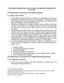 CUESTIONARIO EXAMEN FINAL CONSTITUCIONAL COLOMBIANO II