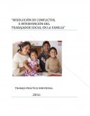 RESOLUCION DE CONFLICTOS EN EL TRABAJO SOCIAL