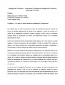 Ronald Villa Contexto: ¿Por qué no todos tenemos Inteligencia Financiera?