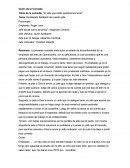 Recibiendo feedback de nuestro jefe.