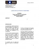 LABORATORIO ELECTRICIDAD Y MAGNETISMO