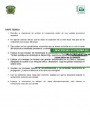 Describa la importancia de analizar el componente cíclico de una variable económica agregada.