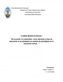 El nuevo funcionamiento de las TIC a nivel educativo y su cambio de paradigma va enfocado al conocimiento-aprendizaje-tecnología-alumno-docente, es necesario emerger hacia las nuevas tecnologías educativas que se plantean con la nueva transformación de