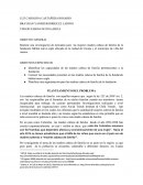 Planteamiento del problema mercados.