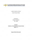 Actividad 1 El Estado y la Ciencia Financiera, Planeación Estatal