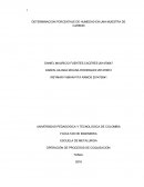 DETERMINACION PORCENTAJE DE HUMEDAD EN UNA MUESTRA DE CARBON