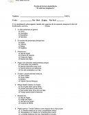 Prueba de lectura domiciliaria “El enfermo imaginario”