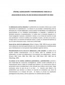 JÓVENES, GLOBALIZACIÓN Y POSTMODERNIDAD: CRISIS DE LA ADOLESCENCIA SOCIAL EN UNA SOCIEDAD ADOLESCENTE EN CRISIS