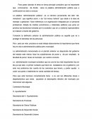 LA IMPORTANCIA DE LA ADMINISTRACION PÚBLICA MUNIPAL