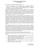 ESCENARIOS, ORGANIZACIÓN Y ESTRATEGIA