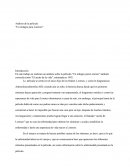 Análisis de la película: “Un milagro para Lorenzo”