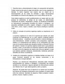 Describe clara y coherentemente el origen y la composición del petroleo.