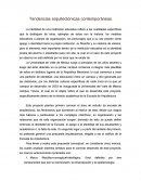 Tendencias arquitectónicas contemporáneas