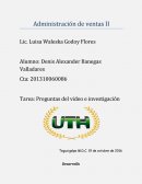 Resumen video de ventas.