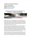 TEMA: ABSTENCION EN PLEBISCITO