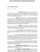 Modelo demanda divorcio nuevo codigo civil argentino.