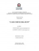 INTEGRADOR 2 “CASO CERVECERA DUFF”