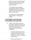 BIENVENIDO AL FRENTE DE LA CASA