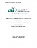 Tema- INVESTIGACIÓN Y ESTADISTICA APLICADA A LOS NEGOCIOS.