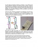 En esta práctica de laboratorio utilizamos el multímetro, el cual utilizamos para medir las diferentes resistencias que utilizamos durante la práctica.