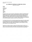 El combate contra el toro del cielo