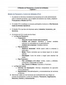 El Modelo de Planeación y Control de Utilidades Capítulo 1