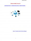 Módulo PAR03 Tarea 01 - CONFIGURACIÓN Y ADMINISTRACIÓN DE CONMUTADORES